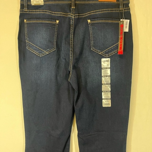 NWT Rock & Roll Denim High Rise Trouser Extra Stretch Jeans Plus Size 36 - Picture 10 of 12